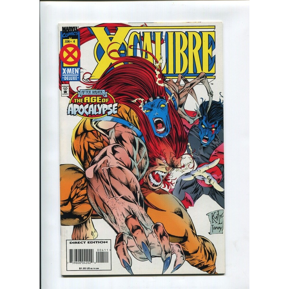 X-Calibre #4 Marvel Comics 1995 Comic Book Age of Apocalypse